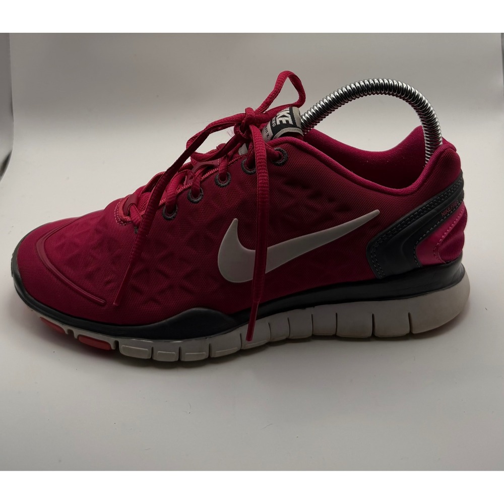 Nike Free TR2 Training Shoes Womens 6.5 Pink 487789-600 Good Flexible Mesh